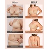 image:imageHSIA Minimizer Bras for Women Air Mesh TShirt Full Coverage Underwire Bra  UltraThin Sandwich Cup Lightly Lined Breathable in Summer Supportive Plus Size Disappear under Clothes Back SmoothingLight Beige