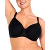 image:imageHSIA Minimizer Bras for Women Air Mesh TShirt Full Coverage Underwire Bra  UltraThin Sandwich Cup Lightly Lined Breathable in Summer Supportive Plus Size Disappear under Clothes Back SmoothingBlack