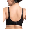 image:imageHSIA Minimizer Bras for Women Plus Size Unlined Tshirt Bra for Large Breast  CoolComfort in Summer Everyday Bra Full Coverage Underwire Supportive Seamless Back Fat Smoothing Offer Natural ShapeBlack