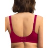 image:imageHSIA Minimizer Bras for Women Plus Size Unlined Tshirt Bra for Large Breast  CoolComfort in Summer Everyday Bra Full Coverage Underwire Supportive Seamless Back Fat Smoothing Offer Natural ShapeBurgundy