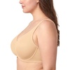 image:imageHSIA Minimizer Bras for Women Plus Size Unlined Tshirt Bra for Large Breast  CoolComfort in Summer Everyday Bra Full Coverage Underwire Supportive Seamless Back Fat Smoothing Offer Natural ShapeBeige