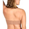 image:imageHSIA Strapless Bra Seamless AntiSlip Underwire Support for Large BreastsDark Beige