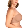 image:imageHSIA Strapless Bra Seamless AntiSlip Underwire Support for Large BreastsDark Beige
