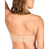 image:imageHSIA Strapless Bra Seamless AntiSlip Underwire Support for Large BreastsLight Beige
