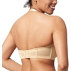 image:imageHSIA Strapless Bra Seamless AntiSlip Underwire Support for Large BreastsLight Beige05