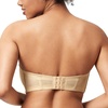 image:imageHSIA Strapless Bra Seamless AntiSlip Underwire Support for Large BreastsLight Beige05