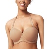 image:imageHSIA Strapless Bras Full Coverage NonSlip Underwire for Large BreastsDark Beige01