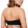 image:imageHSIA Strapless Bras Full Coverage NonSlip Underwire for Large BreastsDark Black