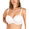 image:imageHSIA Strapless Bras Full Coverage NonSlip Underwire for Large BreastsLight White