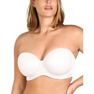 image:imageHSIA Strapless Bras Full Coverage NonSlip Underwire for Large BreastsWhite